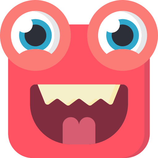 Monster miscellaneous terror horror icon