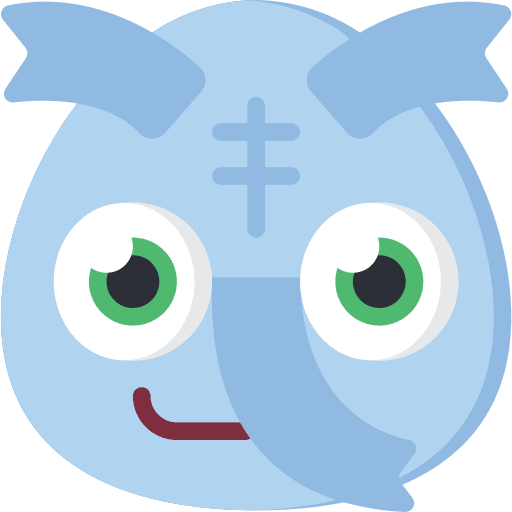 Monster halloween avatar spooky icon