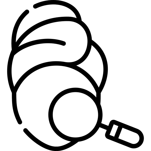 Skin problem magnifying glass beauty towel icon Skin problem magnifying glass beauty towel icon