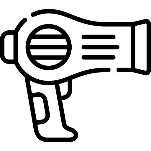 Hair dryer beauty hairdresser hair icon Hair dryer beauty hairdresser hair icon