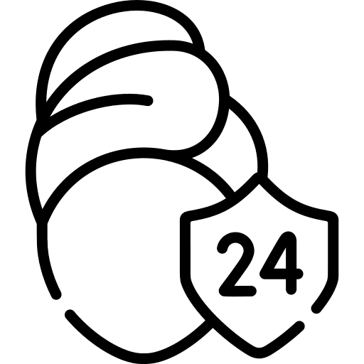 Moisturizing beauty shield skin treatment icon Moisturizing beauty shield skin treatment icon