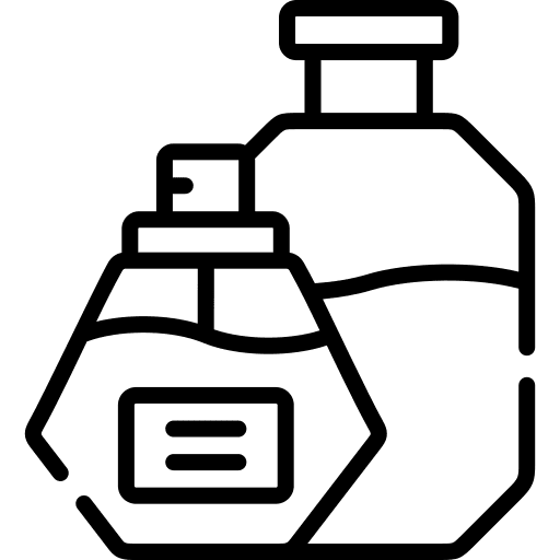 Perfume cologne bottle scent icon Perfume cologne bottle scent icon