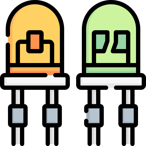 Diode electronics diode component icon Diode electronics diode component icon