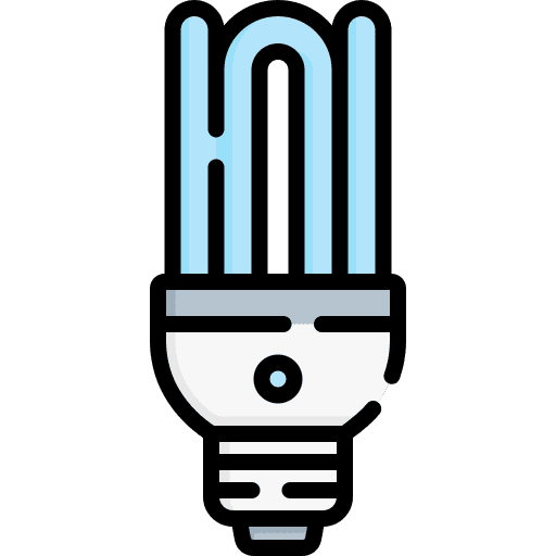 Fluorescent light fluorescent light led light lightbulb icon Fluorescent light fluorescent light led light lightbulb icon