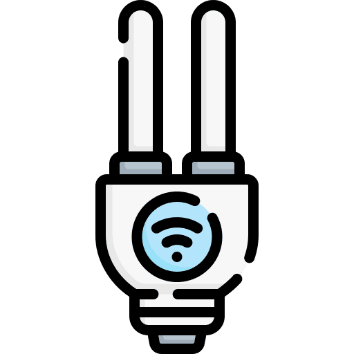 Smart light smart light smart lighting digital icon Smart light smart light smart lighting digital icon