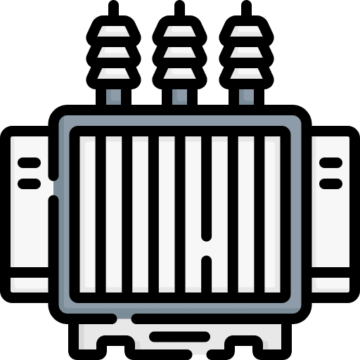 Transformer electronics device technology icon Transformer electronics device technology icon