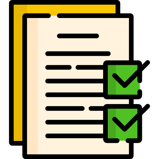 Compliance evaluate criteria compliant icon Compliance evaluate criteria compliant icon