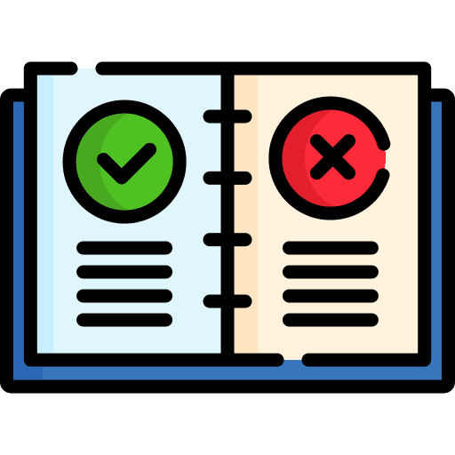 Compliant not allowed file list icon