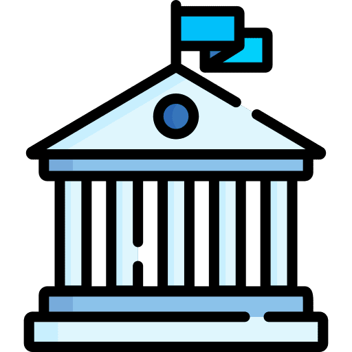 Governance embassy government authority icon