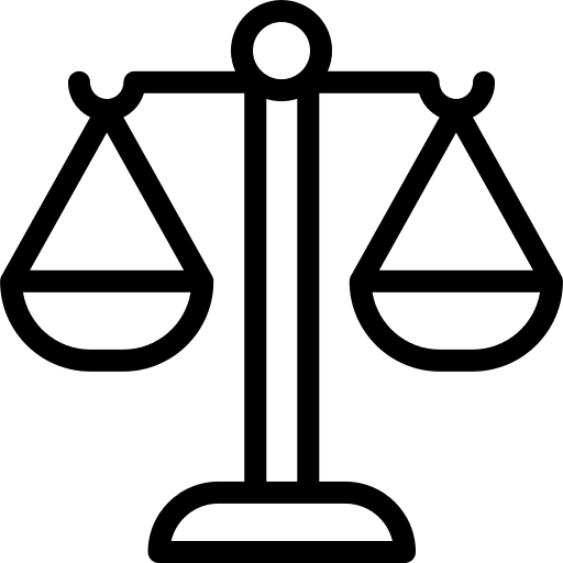 Balance miscellaneous integrity judge icon