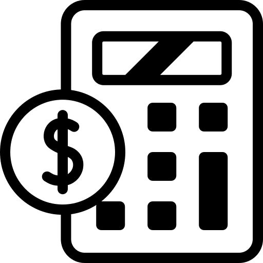 Calculator calculator money business and finance icon