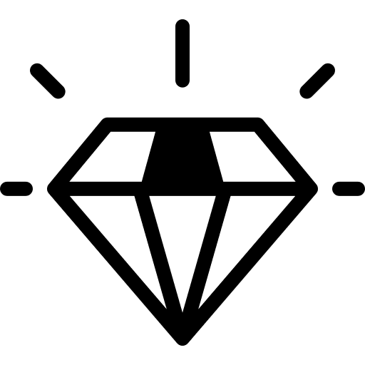 Diamond fashion glamour luxury icon Diamond fashion glamour luxury icon