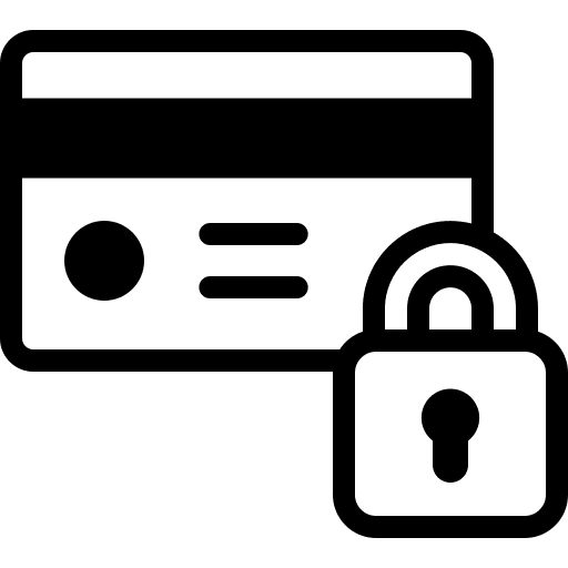 Lock business and finance padlock security icon