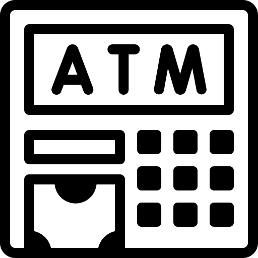 Atm atm machine machine cash machine icon Atm atm machine machine cash machine icon