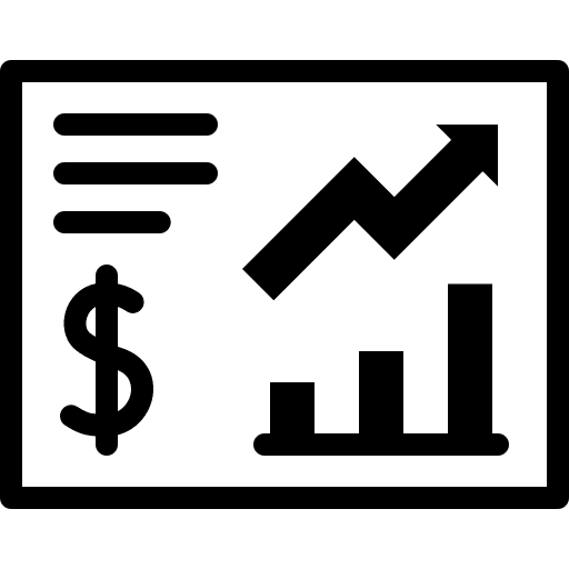 News dollar financial investment icon News dollar financial investment icon