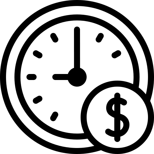 Time is money time is money time business icon Time is money time is money time business icon