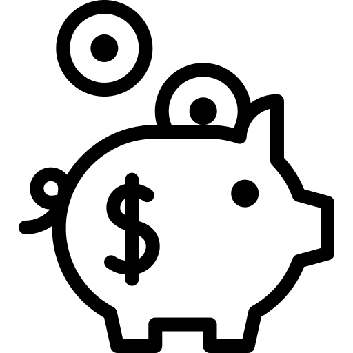 Piggy bank piggy bank cost saving coin icon Piggy bank piggy bank cost saving coin icon