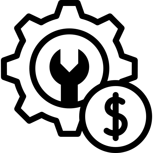 Settings settings setup money icon Settings settings setup money icon