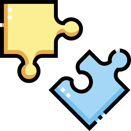 Puzzle hobbies and free time fit puzzle piece icon Puzzle hobbies and free time fit puzzle piece icon