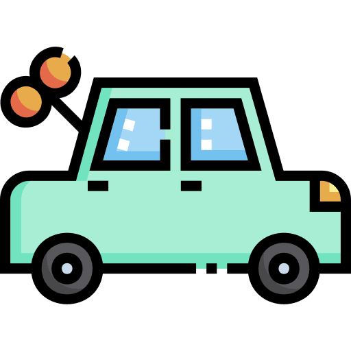 Toy car child kid toy car icon