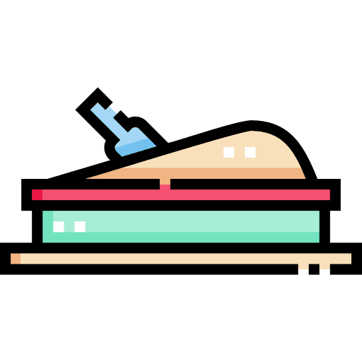 Sandbox kid and baby play child icon Sandbox kid and baby play child icon