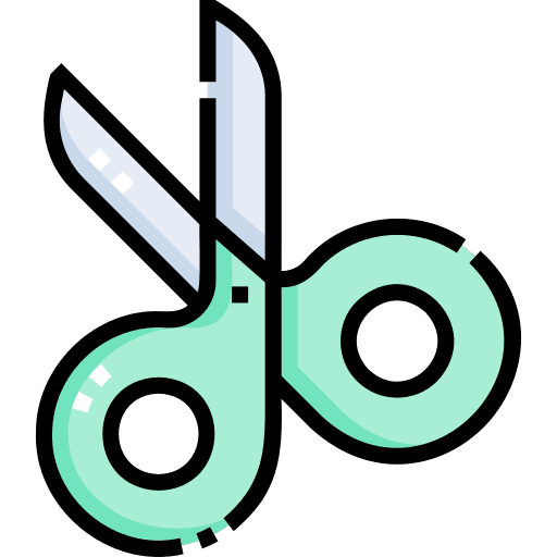 Scissors tools and utensils material toy icon Scissors tools and utensils material toy icon