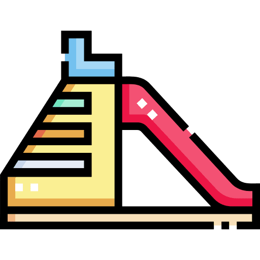 Slide kid playtime slide icon Slide kid playtime slide icon