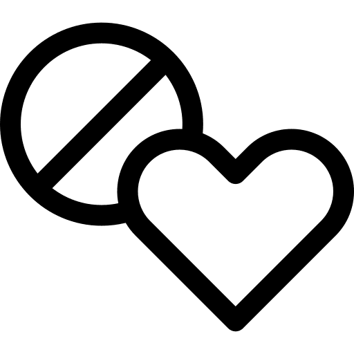 Pills pills heart medicine icon Pills pills heart medicine icon