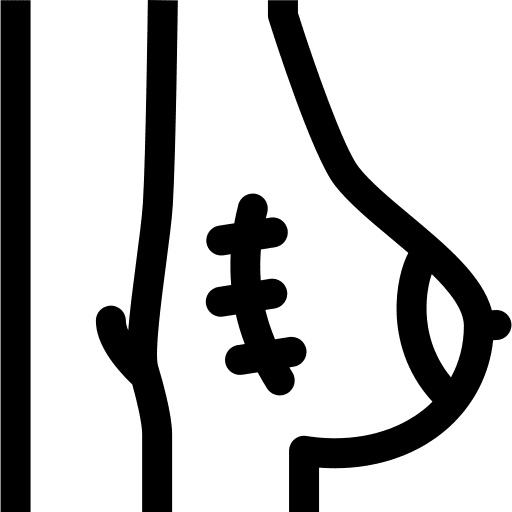 Scar anatomy scar healthcare and medical icon