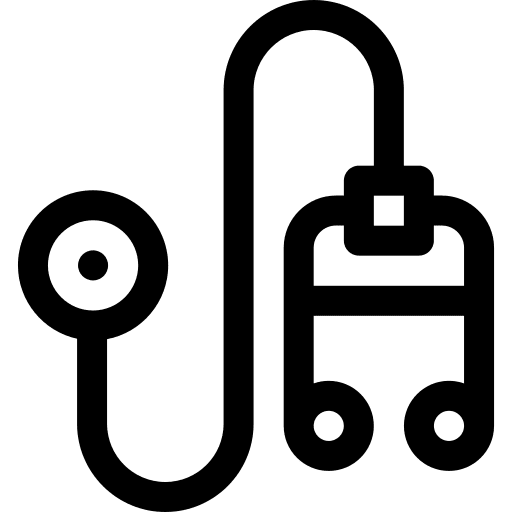 Stethoscope physician medical pharmacy icon Stethoscope physician medical pharmacy icon