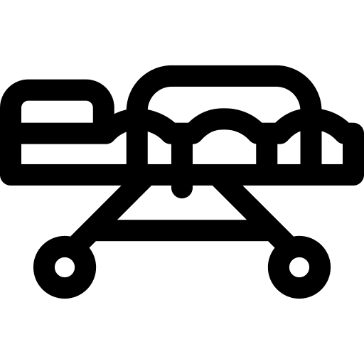 Hospital bed hospital bed medical assistance stretcher icon Hospital bed hospital bed medical assistance stretcher icon