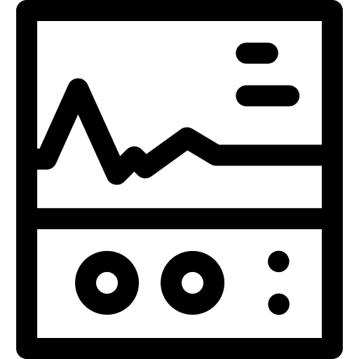 Heart rate monitor electrocardiogram cardiogram clinic icon Heart rate monitor electrocardiogram cardiogram clinic icon