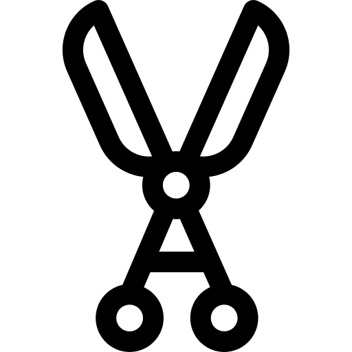 Scissors hospital tools surgeon icon Scissors hospital tools surgeon icon