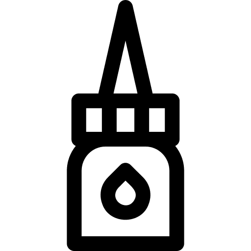 Eye dropper pharmacy bottle healthcare and medical icon Eye dropper pharmacy bottle healthcare and medical icon