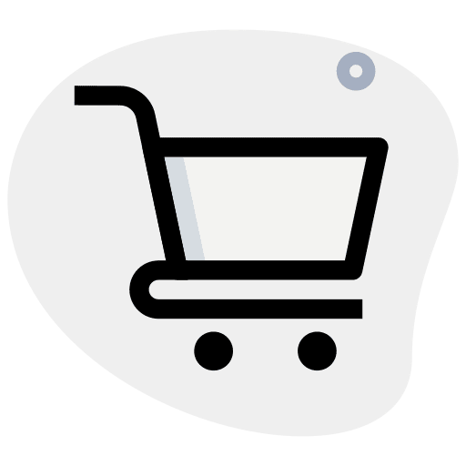 Shopping cart smart cart supermarket online store icon