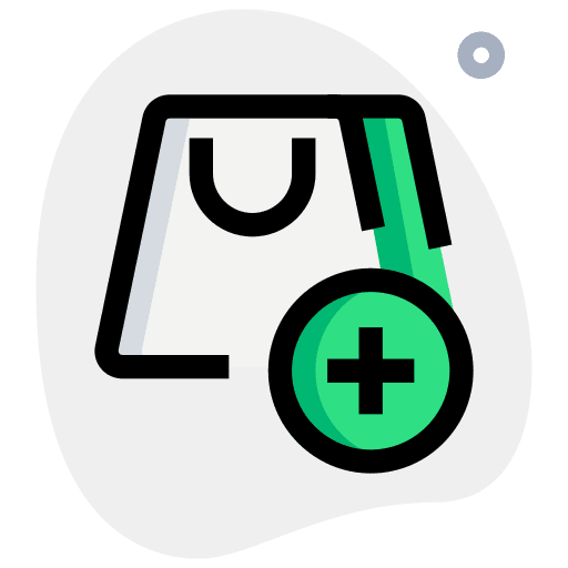 Add add shopping bag ecommerce icon