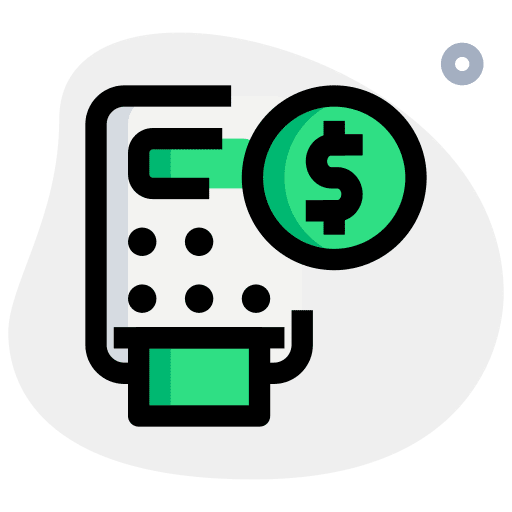 Atm machine atm machine credit card debit card icon