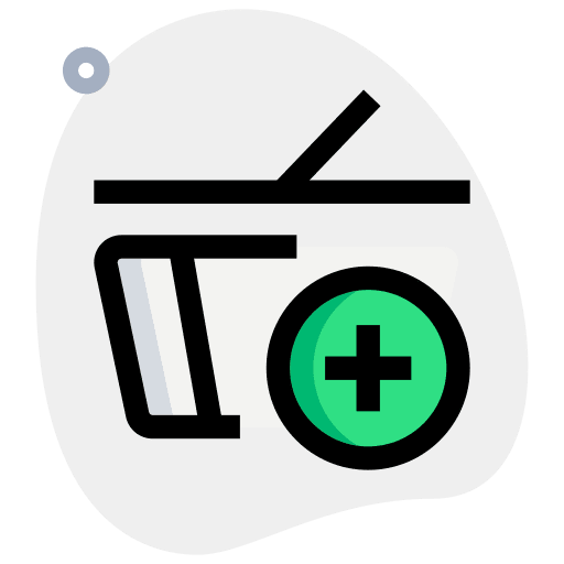 Add to cart commerce and shopping shopping basket ecommerce icon
