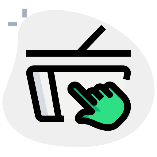 Click ui online shop commerce and shopping icon