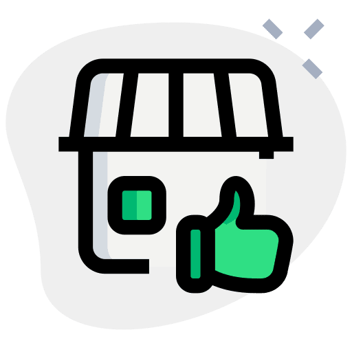 Like shopping store commerce and shopping market icon