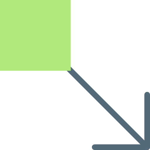 Drag direction orientation arrows icon