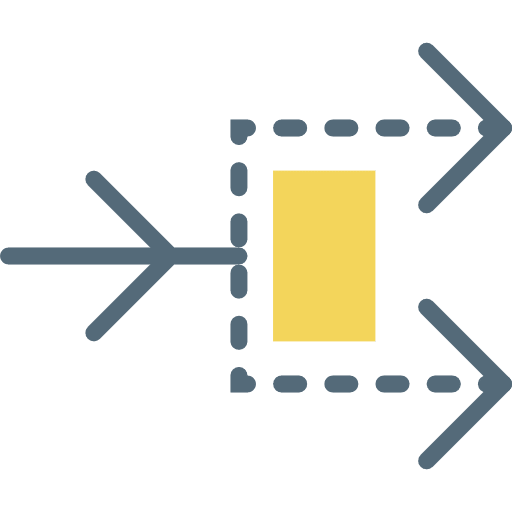 Multiply direction multiply arrows icon