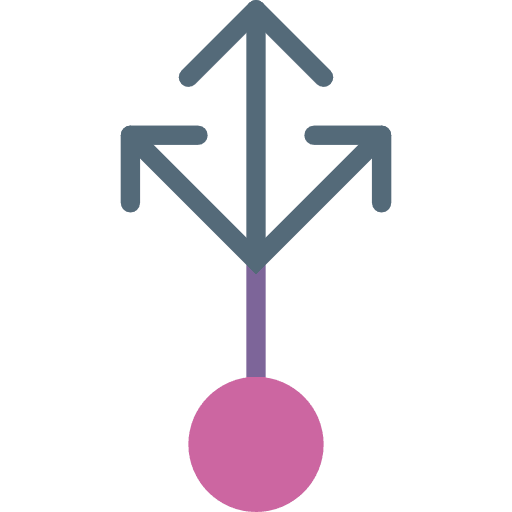 Multiply interface orientation direction icon