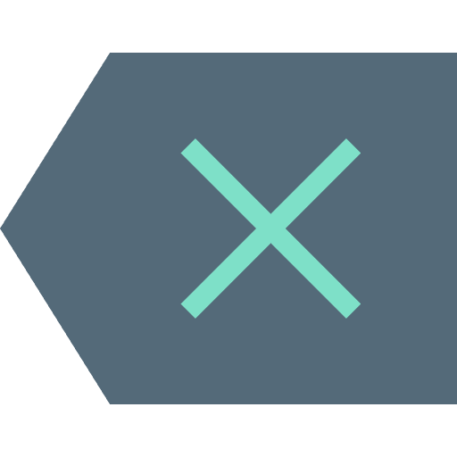 Backspace backspace multimedia option direction icon