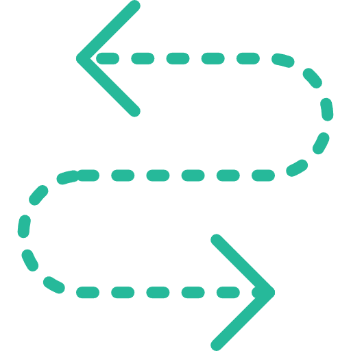 Curve arrow curve arrow multimedia option arrows icon