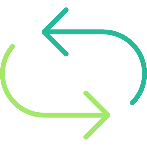 Repeat repeat interface arrows icon