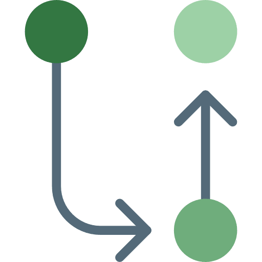 Circuit arrows direction circuit icon