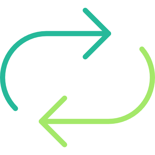 Synchronization interface habit multimedia option icon