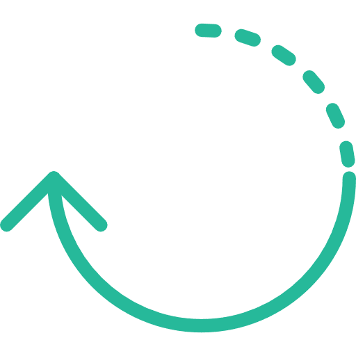 Circuit arrows interface orientation icon