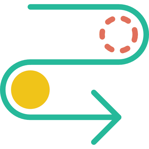 Curve arrow curved arrow multimedia option arrows icon